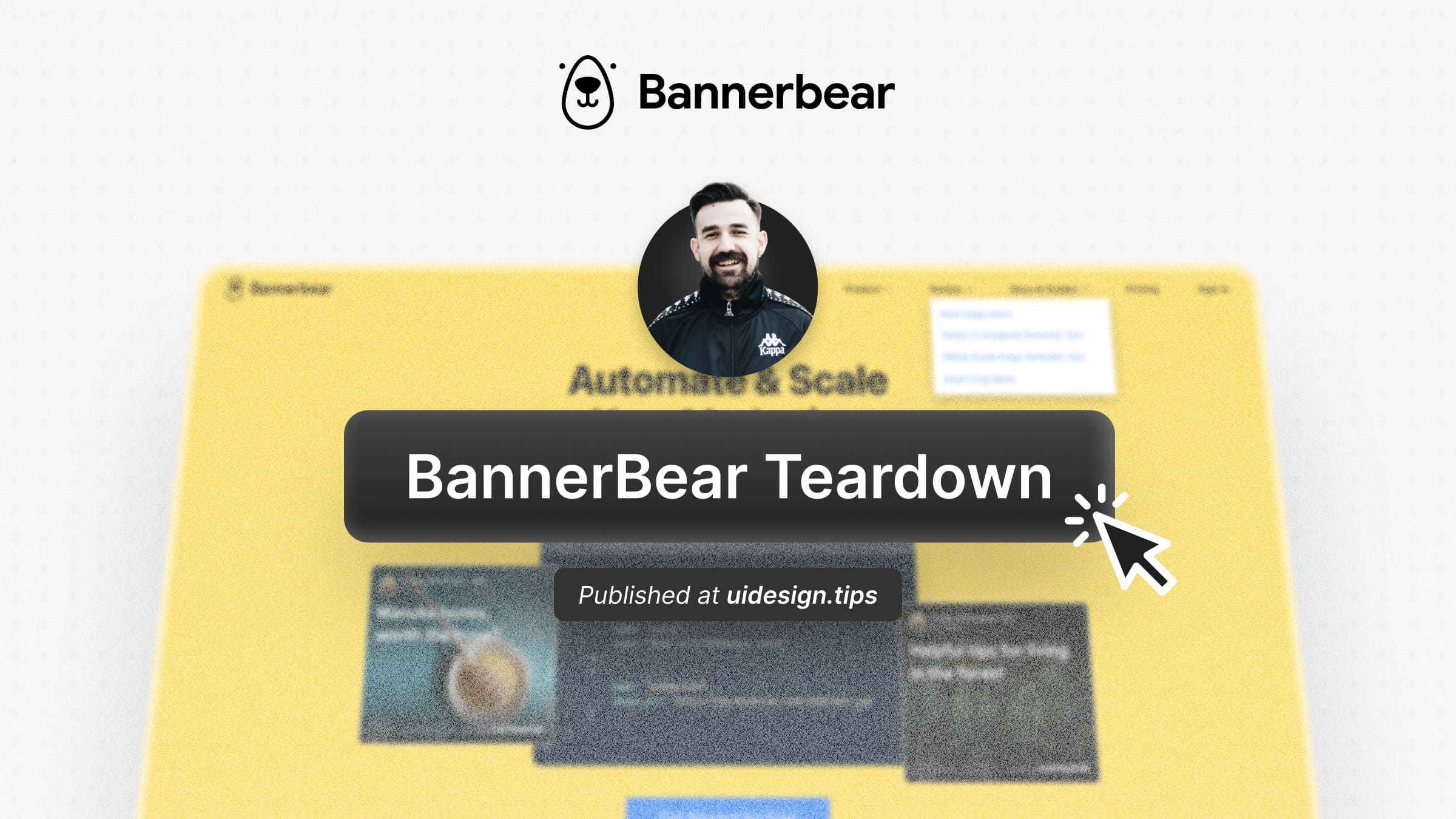 BannerBear Landing Page Teardown