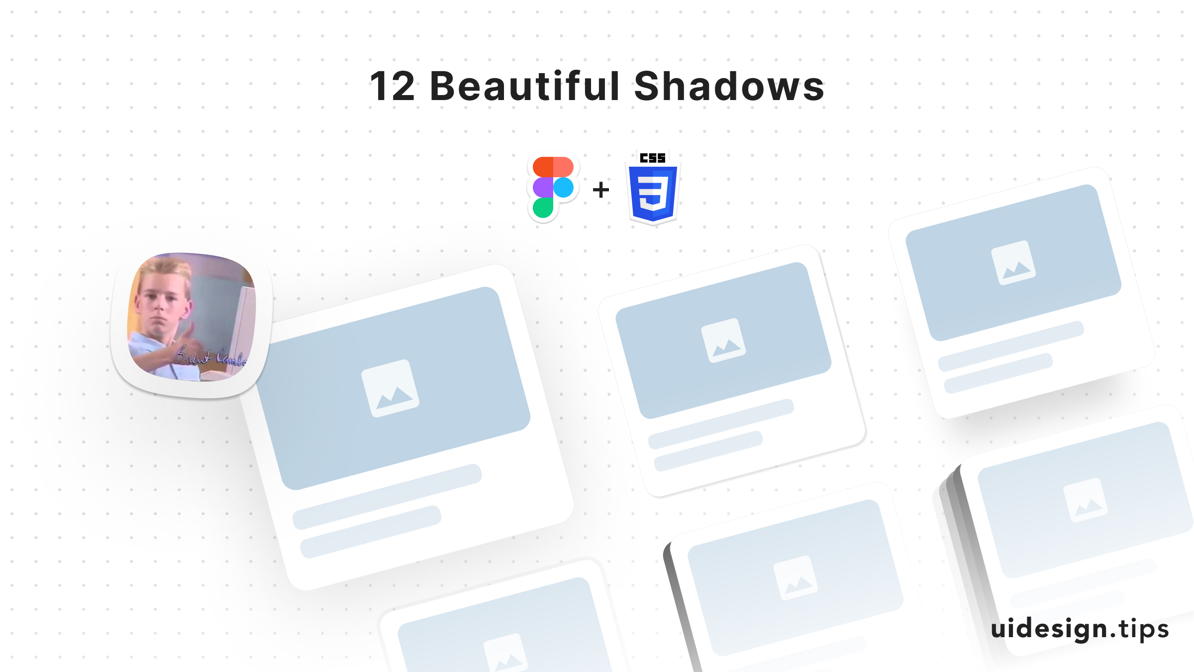 12 Handpicked UI Shadows [Figma & CSS included]