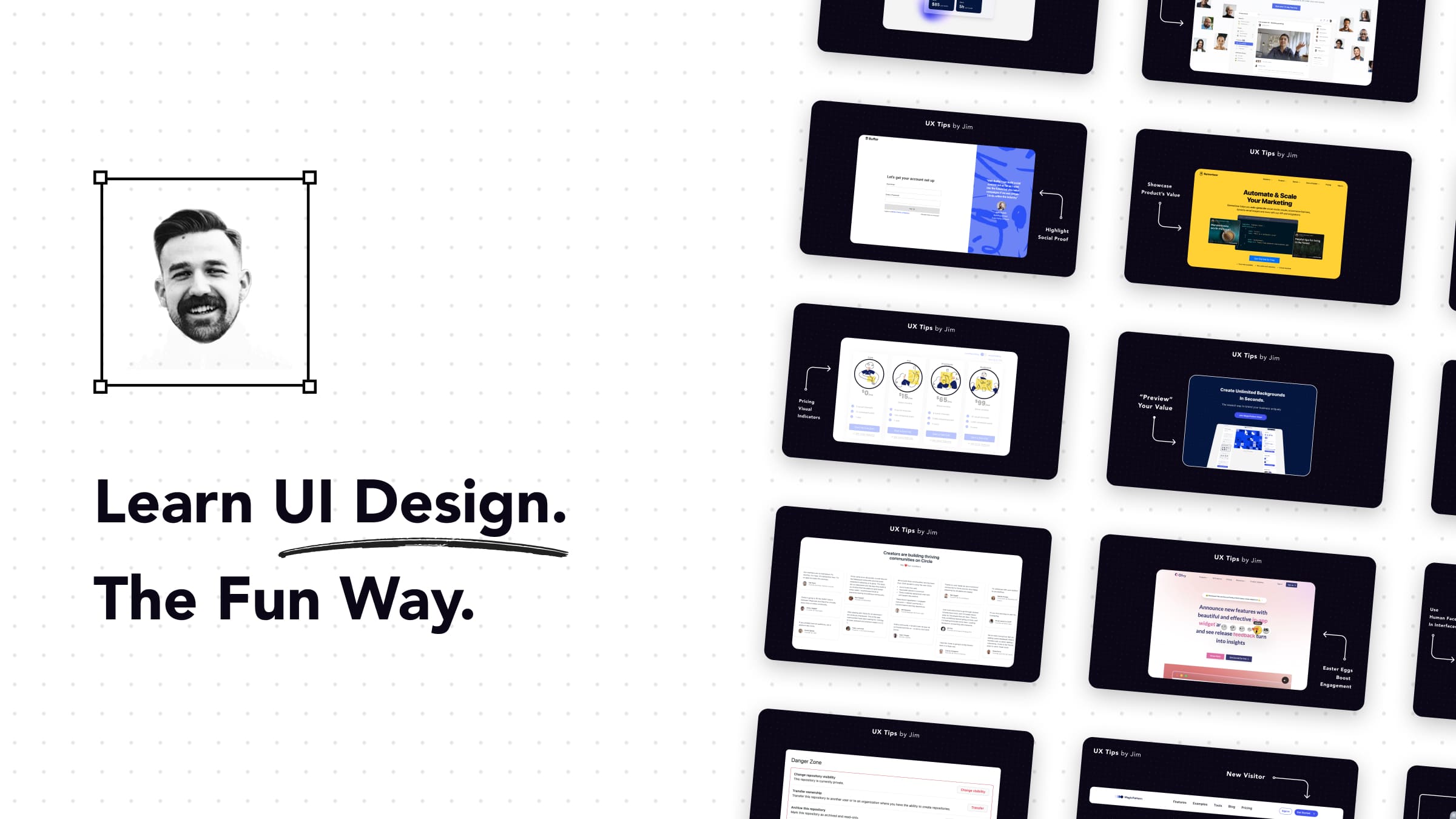 UI Tips for Landing Pages & Apps by Jim Raptis